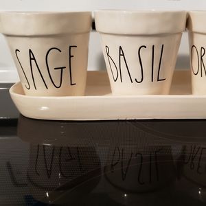 Rae Dunn Herb Planter